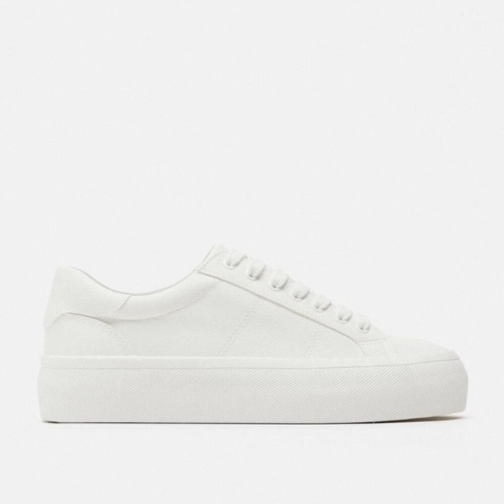 NWT Zara Flatform Sneakers Size 9